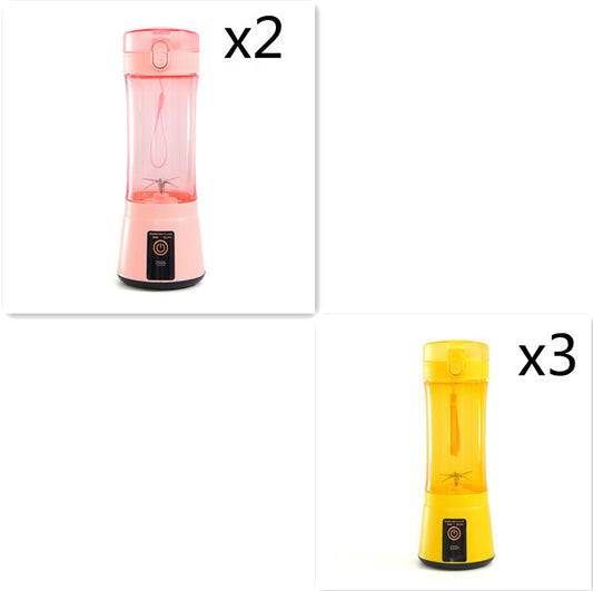 Portable Electric Fruit Juicer Wireless USB Rechargeable Mini Mixer Multifunction Summer Smoothie Blender Machine Kitchen Supplies