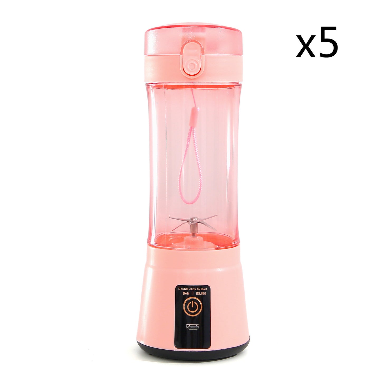 Portable Electric Fruit Juicer Wireless USB Rechargeable Mini Mixer Multifunction Summer Smoothie Blender Machine Kitchen Supplies